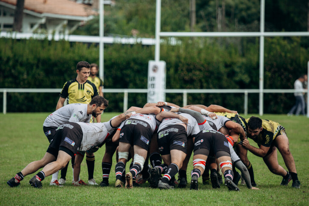 engagement sur le terrain rugby club lege cap ferret